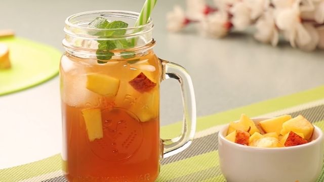 Refreshing Peach Boosted Tea Recipe